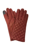 MAISON FABRE QUILTED LAMBSKIN GLOVES,743188