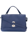 ZANELLATO ZANELLATO MEDIUM 'POSTINA' SATCHEL - BLUE,61346011379971