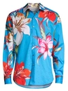 ROBERT GRAHAM Classic-Fit Floral-Print Shirt