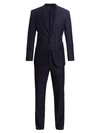 SAKS FIFTH AVENUE COLLECTION BY SAMUELSOHN Wool Windowpane Suit