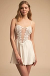 Flora Nikrooz Showstopper Chemise With Lace In White