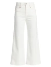 PAIGE JEANS Anessa High-Rise Ankle Flare Jeans