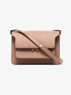Marni Mini Trunk Shoulder Bag In Neutrals