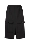 CHLOÉ CHLOÉ HIGH WAIST FRONT SLIT SKIRT