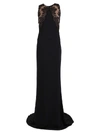 STELLA MCCARTNEY STELLA MCCARTNEY LACE DETAIL LONG DRESS