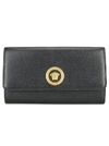 VERSACE VERSACE EMBELLISHED MEDUSA CLUTCH BAG