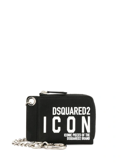 Dsquared2 Exclusive For Vitkac Wallet In Black