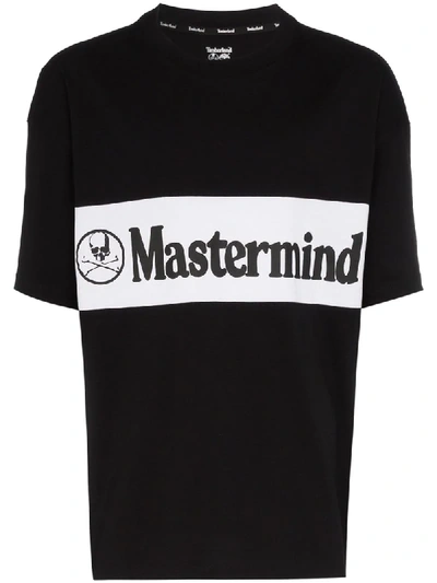 Mastermind Japan X Timberland Logo-print T-shirt In Black