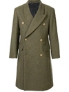 HED MAYNER TAILORED DOUBLE-BREASTED COAT
