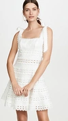 ZIMMERMANN Kirra Tie Shoulder Mini Dress