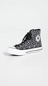 CONVERSE CHUCK 70 FLOCKED CANVAS SNEAKERS