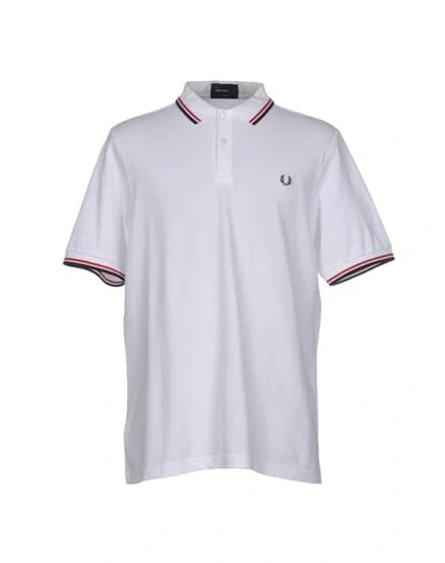 Fred Perry Polo Shirt In White