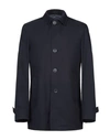 Herno Overcoats In Blue