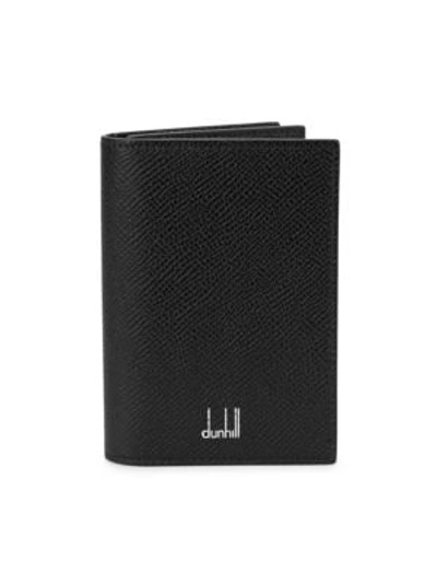 Dunhill Cadogan Leather Wallet In Black