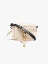 SEE BY CHLOÉ SEE BY CHLOÉ WHITE SMALL CROSS BODY LEATHER BAG,S20SSA5056514479233