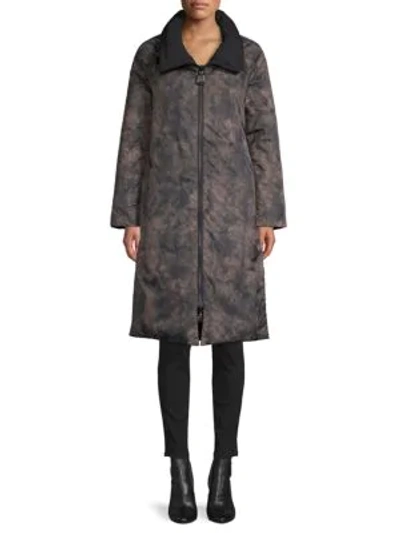 Akris Reversible Coat In Black