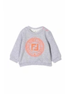 FENDI COTTON SWEATSHIRT,10994659