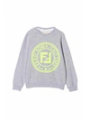 FENDI COTTON SWEATSHIRT,10994643