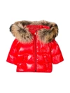 MONCLER RED DOWN JACKET,11097567