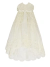 DOLCE & GABBANA CREAM WHITE CEREMONY DRESS,11127514