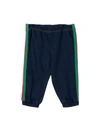 GUCCI SPORT TROUSERS WITH STRIPES,11137648