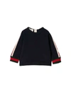 GUCCI SWEATSHIRT WITH SIDE BANDS,11136963