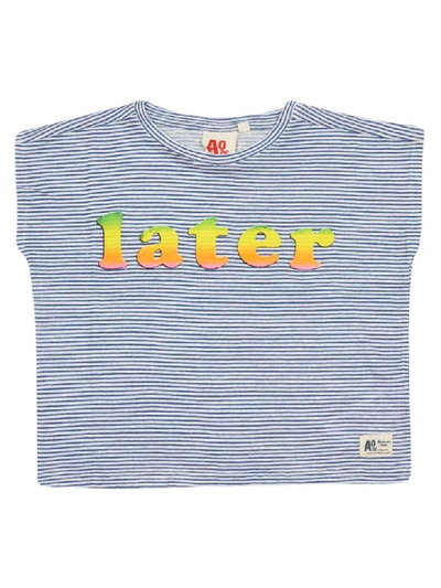 Ao76 Kids' Later Top In Blue