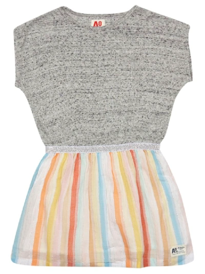 Ao76 Kids' Jersey Pam Dress In Multicolor