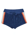 AO76 STRIPE DETAIL SHORTS,10931724