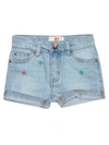 AO76 STAR EMBROIDERED SHORTS,10931719