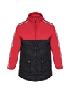 GUCCI BLU AND RED PADDED JACKET FOR BOY,564541 XWAD1 6429