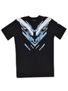 MARCELO BURLON COUNTY OF MILAN PRINTED SHORT SLEEVE T-SHIRT,11075114