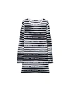 BALMAIN TEEN STRIPED DRESS,11100164