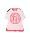 FENDI T-SHIRT WITH LOGO FF,11150871