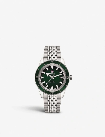 Rado R32505313 Captain Cook Automatic Stainless-steel Watch In Green