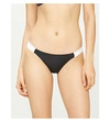 CALVIN KLEIN CK BLOCKING LOGO-PRINT BIKINI BOTTOMS