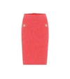 BALMAIN KNIT MIDI PENCIL SKIRT,P00429946