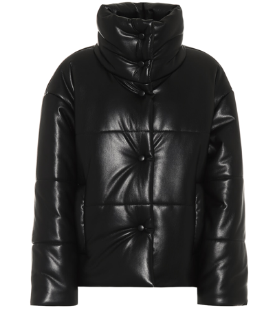 NANUSHKA HIDE FAUX LEATHER PUFFER JACKET,P00436799