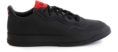 Adidas Originals By 424 424 Sc Premier Trainers In Black Black Scarlet