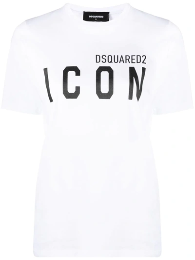 DSQUARED2 ICON LOGO印花T恤