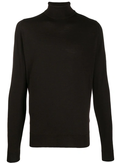 John Smedley Cherwell Sweatshirt In Negro