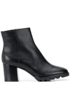 HOGL LEATHER ANKLE BOOTS