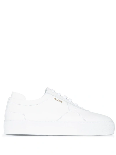 Axel Arigato Platform Leather Trainers In White