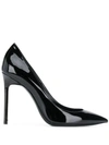 SAINT LAURENT ANJA PATENT LEATHER PUMPS