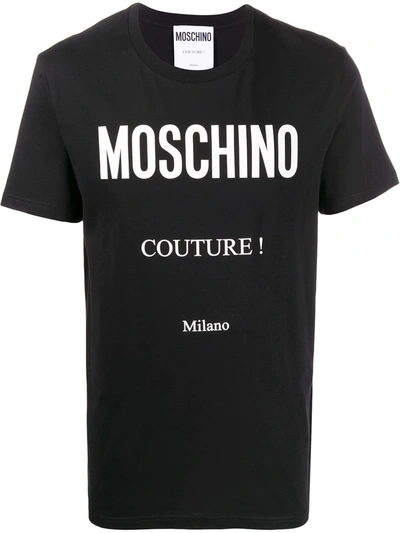 Moschino Couture Milano T-shirt In A1555