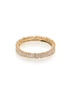 Suzanne Kalan 18k Yellow Gold Fireworks Eternity Diamond Ring In Gold