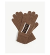 FENDI FF logo wool gloves