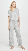 Honeydew Intimates Honeydew Inimtates All American Pajamas In Heather Grey Hearts