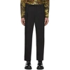 GIVENCHY BLACK BOOTCUT CHINO TROUSERS