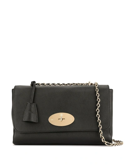 Mulberry Lily Medium Shoulder Bag In Black